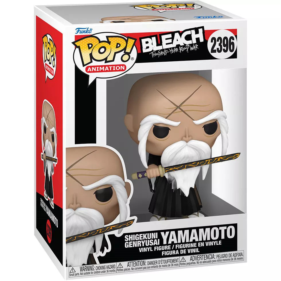 Funko Pop Bleach Shigekuni Genryusai Yamamoto 2396 boxed figure