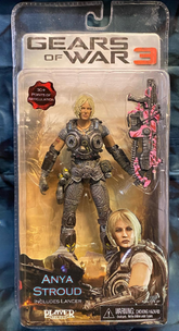 NECA Gears Of War 3 Anya Stroud Pink Lancer Variant