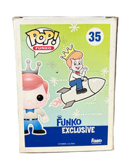 Funko Pop! Funko: Freddy Funko Football Player (2015 SDCC 196 pieces limited edition) #35 (Box Damage, Sun damage on the back)
