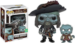 Funko Pop! Pirates of the Caribbean: Cursed Barbossa (2016 Summer Convention) #208 (small bump on top corner)