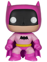 Batman 75th Anniversary Pink Rainbow Batman #01 Pop! Vinyl Figure - Entertainment Earth Exclusive