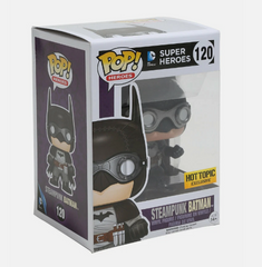 Funko POP DC Super Heroes #120 Steampunk Batman Hot Topic EXCLUSIVE