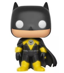 Funko Pop! Heroes Yellow Lantern Batman GITD Glow Fugitive Toys Exclusive #220