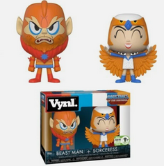 Funko Vynl. ECCC 2018 Masters of the Universe Beast Man + Sorceress