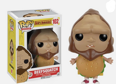 Funko Pop Beefsquatch #102 Bobs Burgers Vinyl Figure