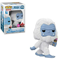 Funko Pop! Myths: Bigfoot (Snowy) 15 Flocked Funko 2018 Fan Expo Canada Exclusive