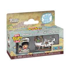 Funko Bitty Pop! One Piece: Monkey D. Luffy and the Going Merry