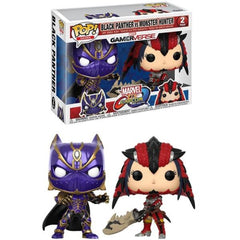 Funko Pop! Black Panther vs Monster Hunter (2-Pack)