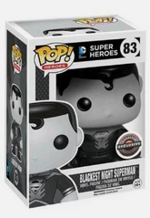 FUNKO POP HEROES #83 BLACKEST NIGHT SUPERMAN GAMESTOP