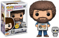 Bob Ross & Hoot (Chase Edition): Funko POP!
