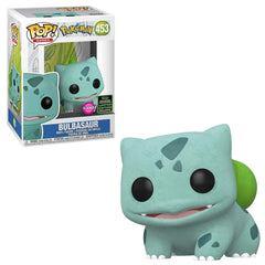 Funko Pop! Pokémon: Bulbasaur (Flocked) (2020 Spring Convention) #453 (small rip on the top)