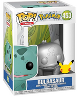 Funko Pop! Games: Pokemon - Bulbasaur (Metallic Silver) #453