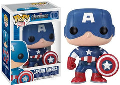 Funko Pop! Captain America #10 (Large Font)