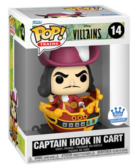 Funko Pop! Trains Disney Villains: Captain Hook in Cart (Funko Exclusive) #14
