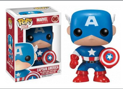 Pop Marvel 3.75 Inch Action Figure Marvel Universe - Captain America #06