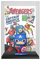 Funko Pop! Comic Covers: Marvels Avengers - Captain America with Shield