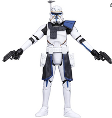 Star Wars, The Black Series, Clone Wars Captain Rex Action Figure #09, 3.75 Inches