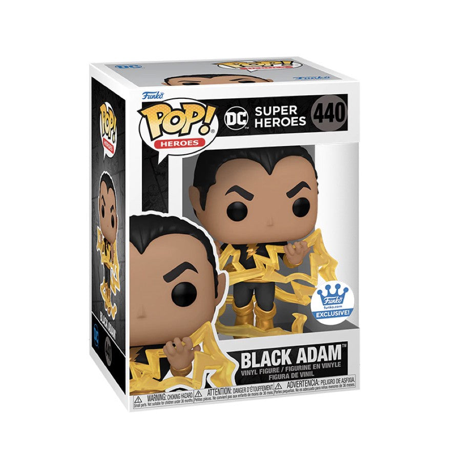 Funko Pop DC Black Adam Funko Exclusive 440 boxed figure