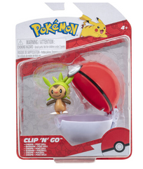 Pokémon Clip 'N' Go - Chespin & Poké Ball