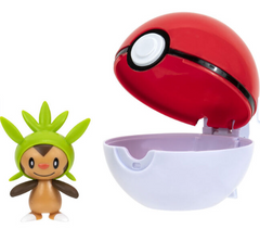 Pokémon Clip 'N' Go - Chespin & Poké Ball