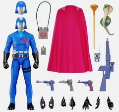 Super7 G.I. Joe Ultimates Cobra Commander 7in Action Figure