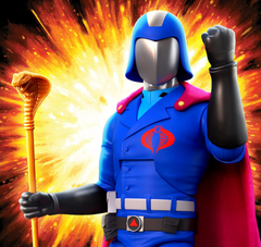 Super7 G.I. Joe Ultimates Cobra Commander 7in Action Figure