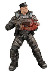 NECA Gears of War 2 Colonel Victor Hoffman Action Figure