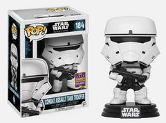 Funko Pop COMBAT ASSAULT TANK TROOPER SDCC Convention Exclusive STAR WARS 184