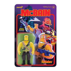 Super 7 The Simpsons - McBain: Commando McBain (minor box damage)