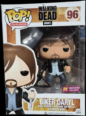 Funko Pop! The Walking Dead: Biker Daryl (PX Previews Exclusive) #96 (Minor Box Damage)