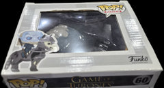 Funko Pop! Game of Thrones: Mounted White Walker (Glow) (Amazon Exclusive) #60 (Box Damaged)