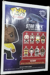 Funko Pop! Star Trek: Worf #191 (Box Damage)