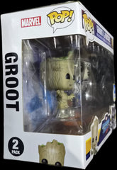 Funko Pop! Guardians of the Galaxy Vol. 2: Groot & Rocket (FYE Exclusive) 2-Pack (Crooked Screen)