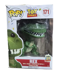 Funko Pop! Toy Story: Rex (20th Anniversary) #171 (Box Damage)