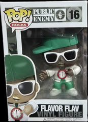 Funko Pop! Rocks: Public Enemy – Flavor Flav #16 (Shelf Wear)