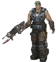 Neca Gears of War 3 Series 2 Damon Baird Action Figure
