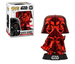 Funko Pop! Vinyl: Star Wars -Darth Vader (Red) (Chrome)-Target (Exclusive) 157