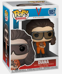 Pop! Tv V Diana in Glasses with Rodent #1057 Vinyl Figure Funko