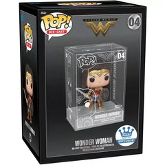 Funko Pop! DC: Wonder Woman (Die-Cast, Funko Exclusive) #04 (Open)