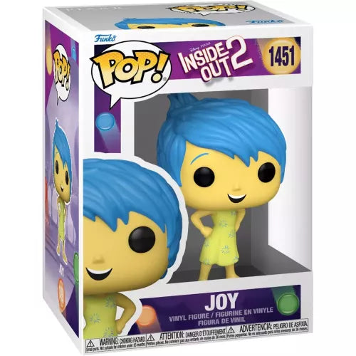 Funko Pop! Inside Out 2 Joy #1451 in retail box