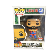 Funko Pop! DJ Khaled (Special Edition) #238 (sticker upside down)