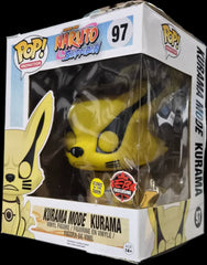 Funko Pop! Naruto Shippuden: Kurama Mode Kurama (Glow) (EB Games Exclusive) #97 (Damaged Box)