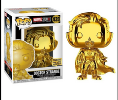 Funko Pop! Doctor Strange Gold Chrome Marvel #439 Fan Vote Winner Exclusive