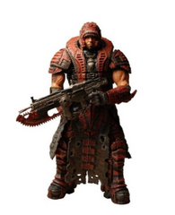 Dominic Santiago (Theron Disguise) Gears Of War 2