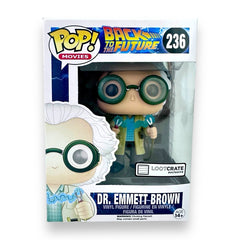 Funko Pop! Dr. Emmett Brown (Loot Crate Exclusive) #236