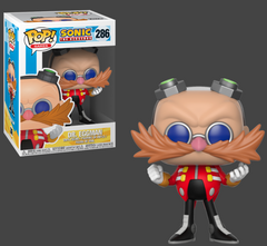 Pop! Games Sonic the Hedgehog Vinyl Figure Dr. Eggman #286 (Vaulted) shelf wear