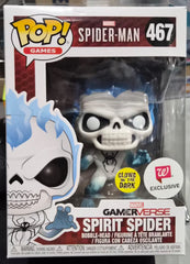 Funko Pop! Spider-Man Gamerverse: Spirit Spider (Glow) (Walgreens Exclusive) #467 (minor box damage)