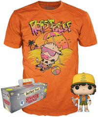 Funko Tees Size L - Dustin (Target Exclusive) #828 with pop!