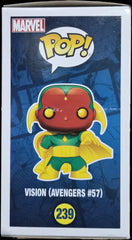 Funko Pop! Marvel: Vision (Avengers #57) (Marvel Collector Corps Exclusive) #239 (Minor Damage)