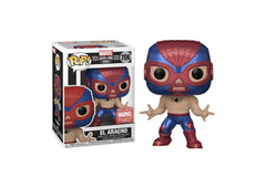 Funko Pop! Marvel Lucha Libre: El Aracno (Exclusive Collector Corps) #706